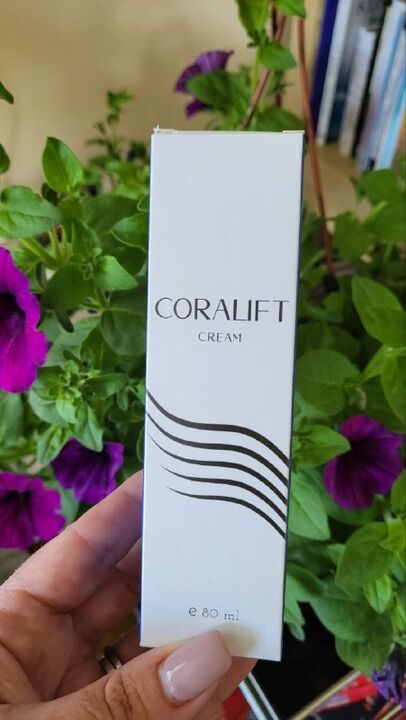 Experiencias con crema Coralift, foto do envase